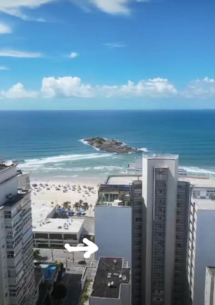 Guaruja Pitangueiras Apto Na Praia Exterior foto